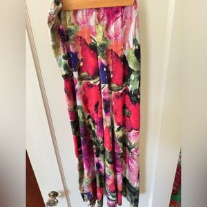 Chico's Vibrant Wide Leg Pants